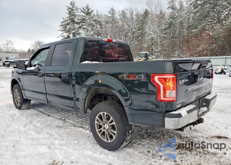 2016 Ford F150 Supercrew from USA, damaged, VIN 1FTEW1E86GFB33362
